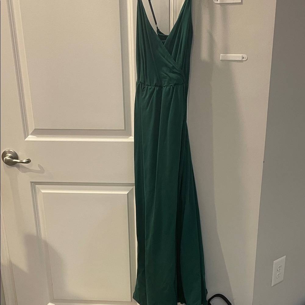 Amazon Deep Green Maxi Dress